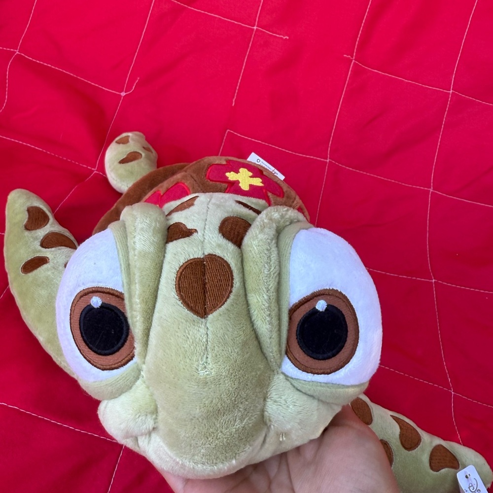 New Disney Parks Finding Nemo Squirt Plush Sea Turtle 11” Stuffed Animal Toy